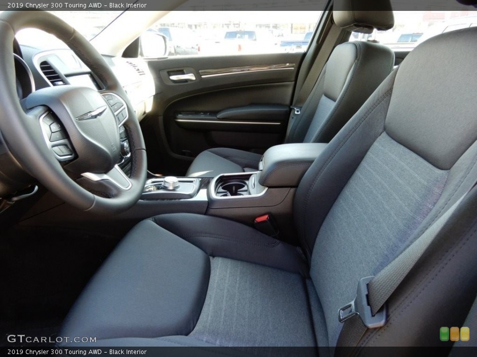 Black Interior Front Seat for the 2019 Chrysler 300 Touring AWD #129829468