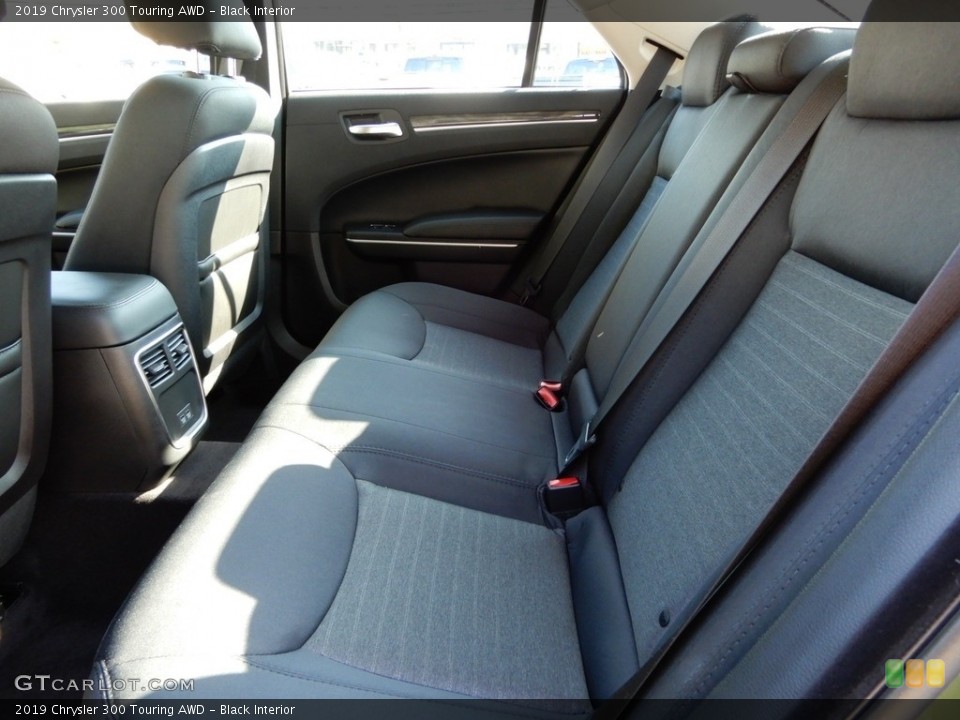 Black Interior Rear Seat for the 2019 Chrysler 300 Touring AWD #129829486