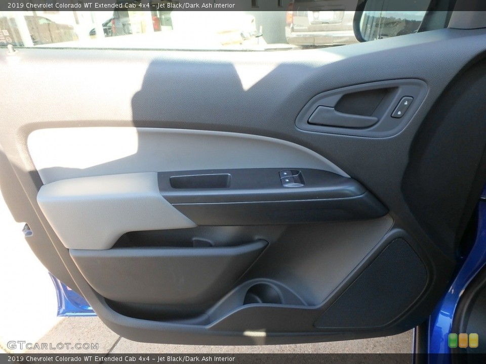 Jet Black/Dark Ash Interior Door Panel for the 2019 Chevrolet Colorado WT Extended Cab 4x4 #129829771