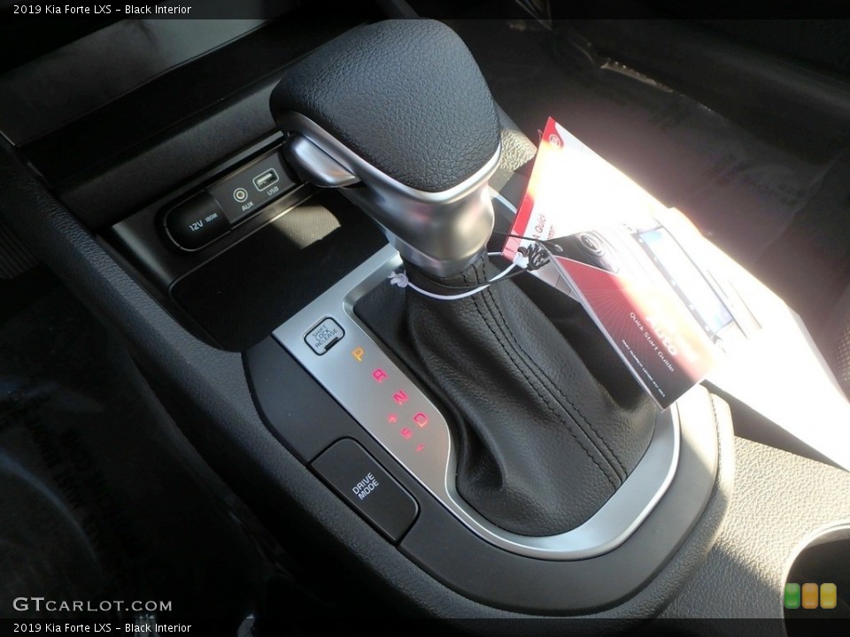 Black Interior Transmission for the 2019 Kia Forte LXS #129831715