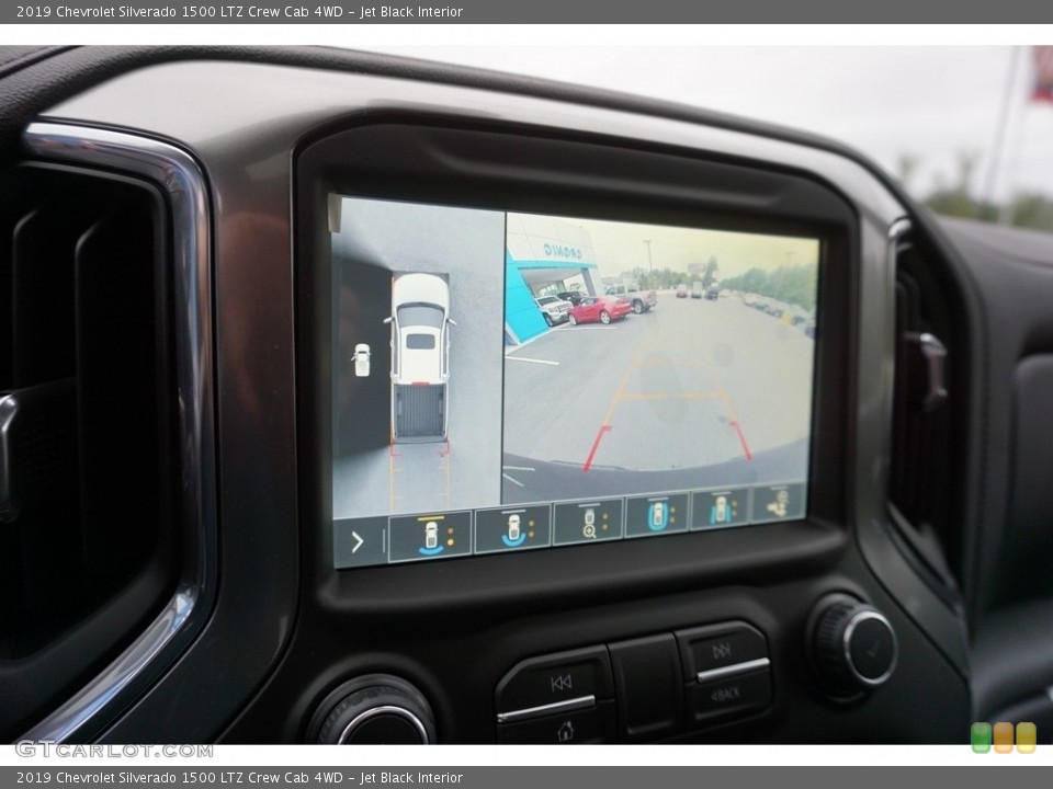 Jet Black Interior Controls for the 2019 Chevrolet Silverado 1500 LTZ Crew Cab 4WD #129832450