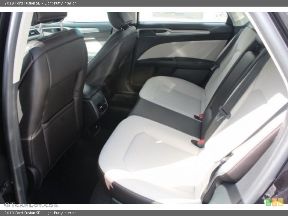 Light Putty Interior Rear Seat for the 2019 Ford Fusion SE #129835780