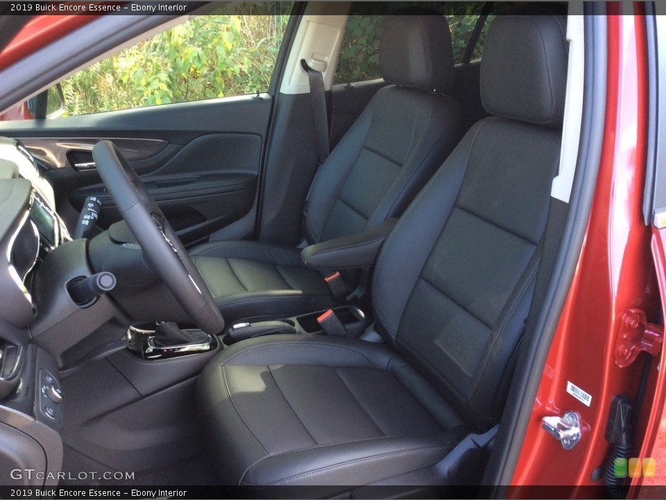 Ebony Interior Front Seat for the 2019 Buick Encore Essence #129848223