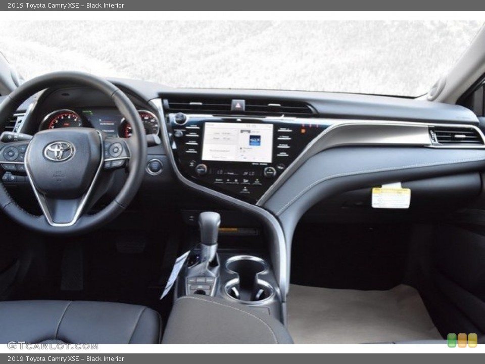 Black Interior Dashboard for the 2019 Toyota Camry XSE #129850506