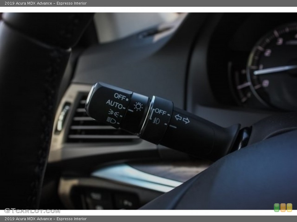 Espresso Interior Controls for the 2019 Acura MDX Advance #129853812