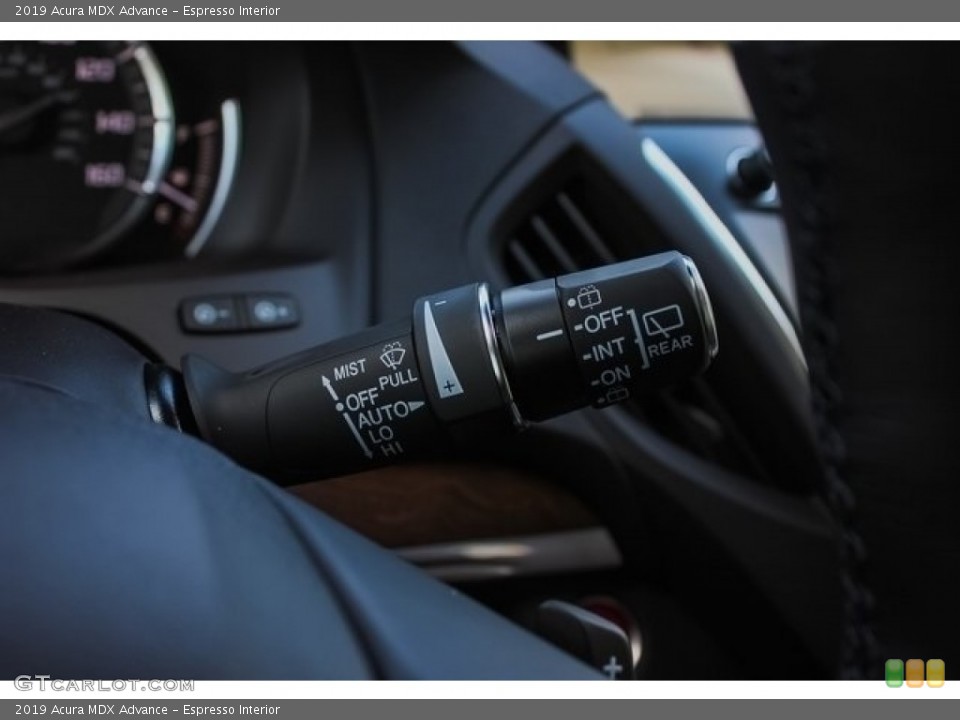 Espresso Interior Controls for the 2019 Acura MDX Advance #129853833