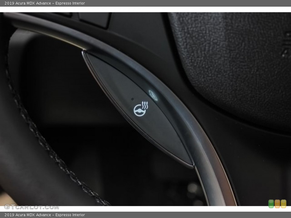 Espresso Interior Steering Wheel for the 2019 Acura MDX Advance #129853869