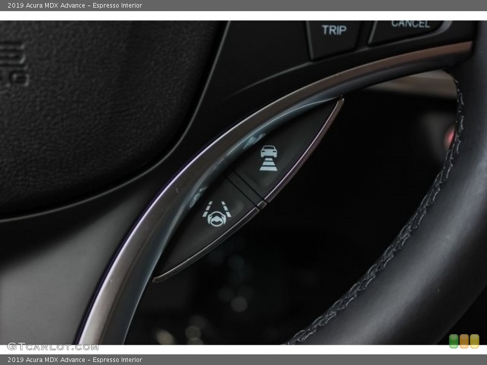 Espresso Interior Steering Wheel for the 2019 Acura MDX Advance #129853896