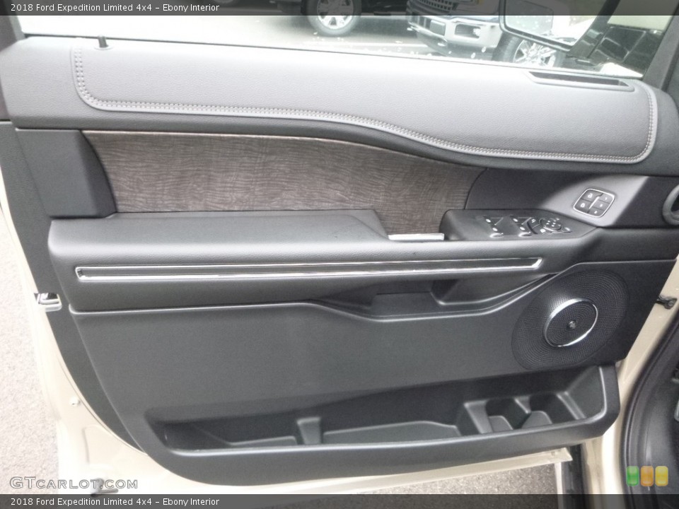 Ebony Interior Door Panel for the 2018 Ford Expedition Limited 4x4 #129860746