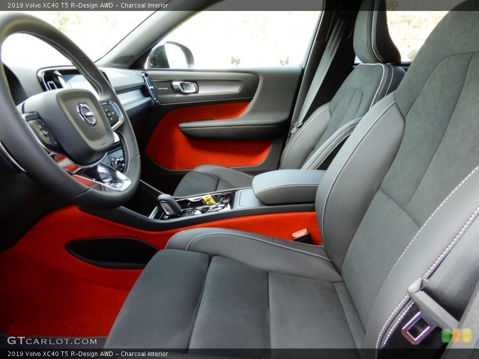 Charcoal Interior Front Seat for the 2019 Volvo XC40 T5 R-Design AWD #129867421