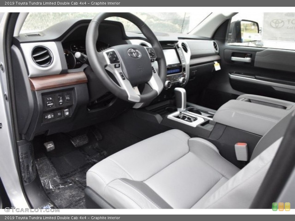Graphite Interior Photo for the 2019 Toyota Tundra Limited Double Cab 4x4 #129869452