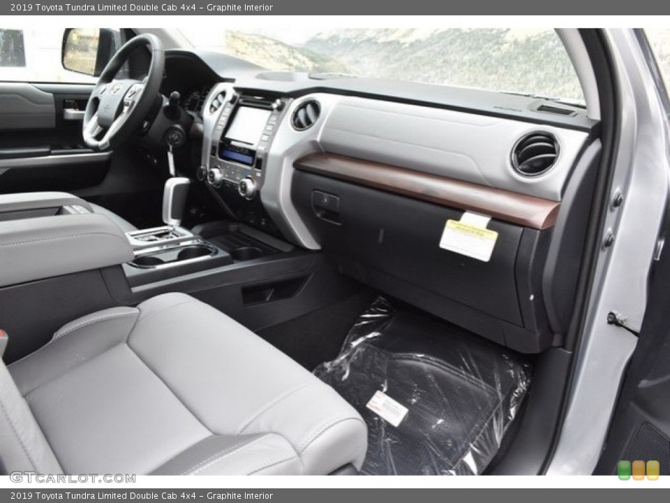 Graphite Interior Dashboard for the 2019 Toyota Tundra Limited Double Cab 4x4 #129869524