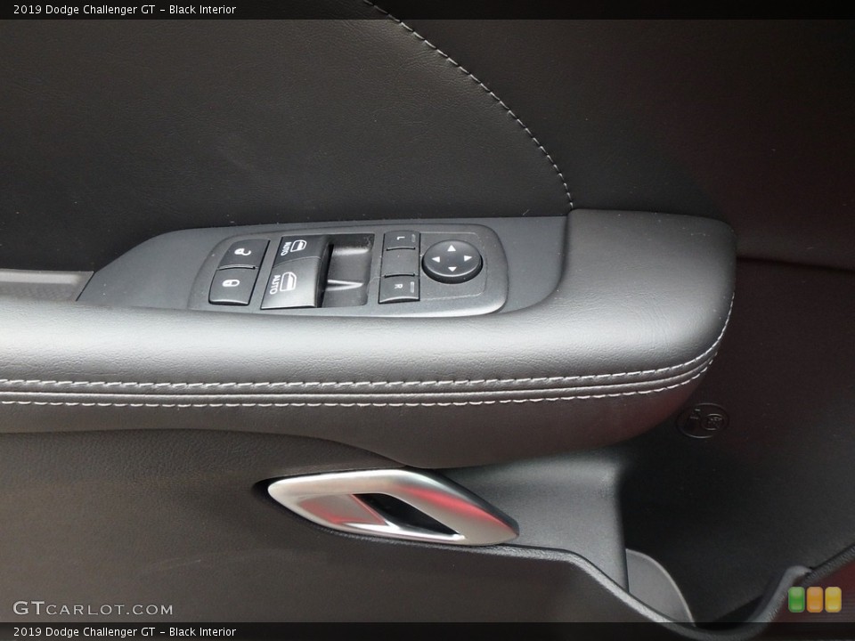 Black Interior Controls for the 2019 Dodge Challenger GT #129872473