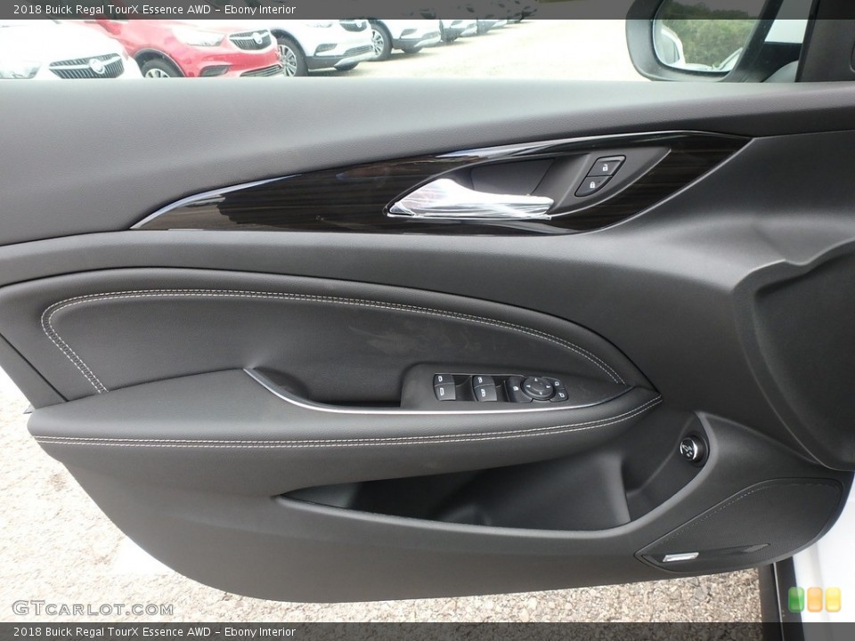 Ebony Interior Door Panel for the 2018 Buick Regal TourX Essence AWD #129877774