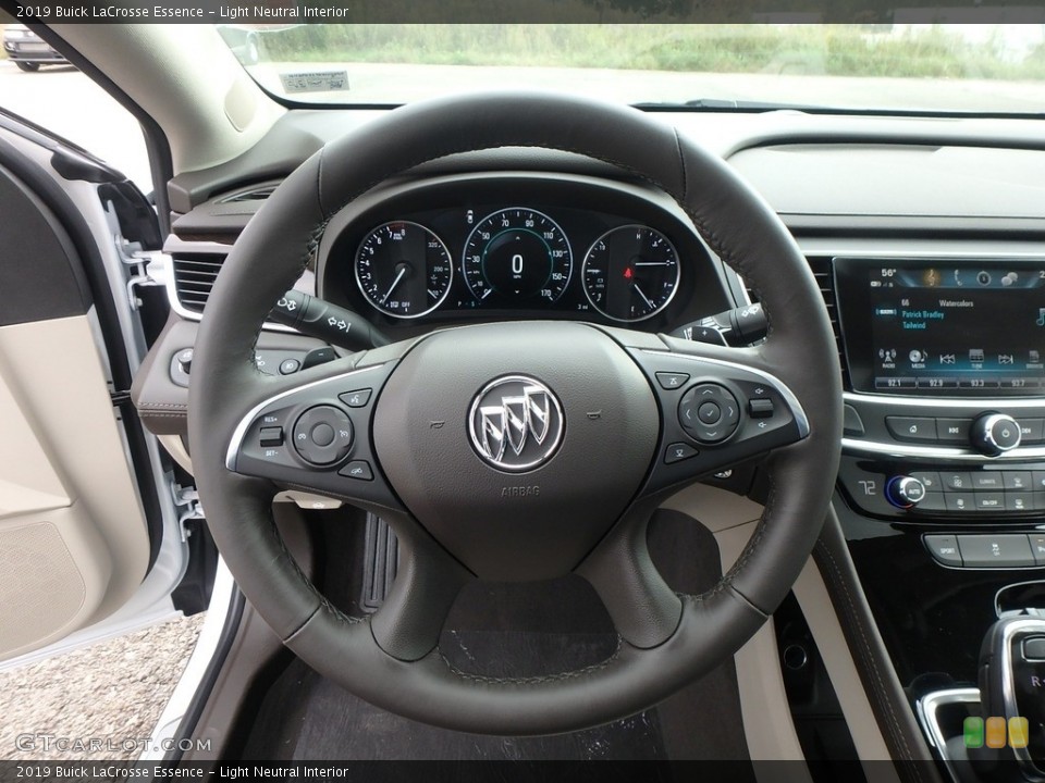 Light Neutral Interior Steering Wheel for the 2019 Buick LaCrosse Essence #129878341