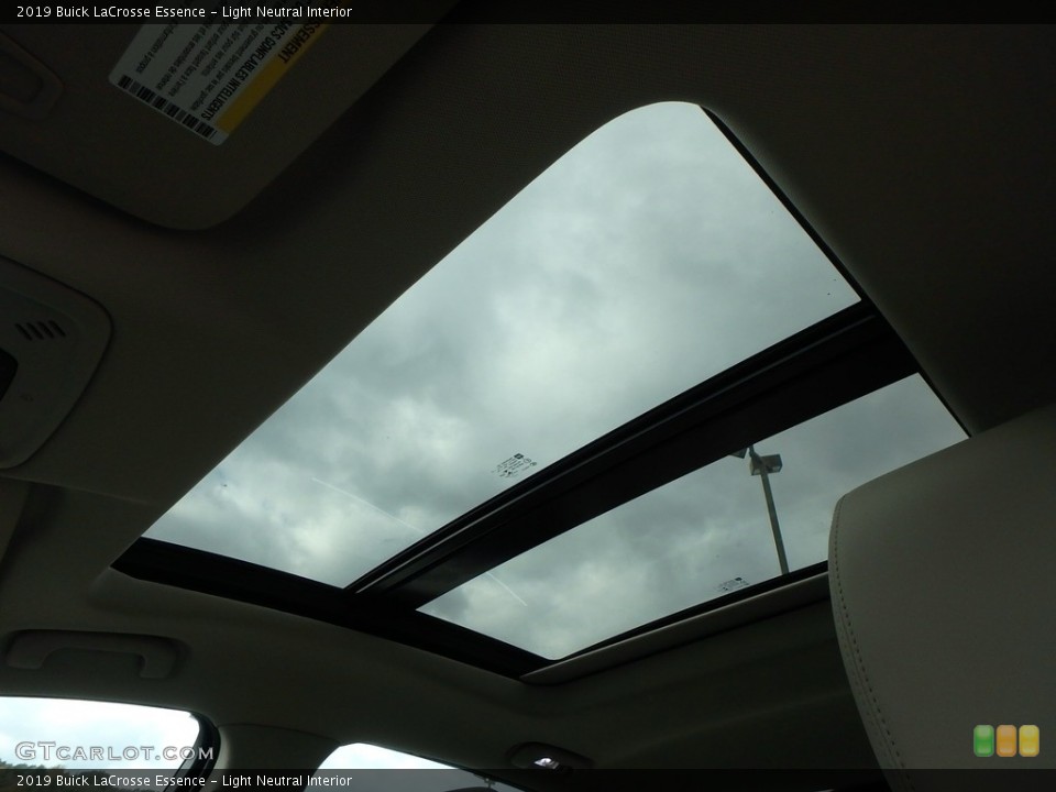 Light Neutral Interior Sunroof for the 2019 Buick LaCrosse Essence #129878438