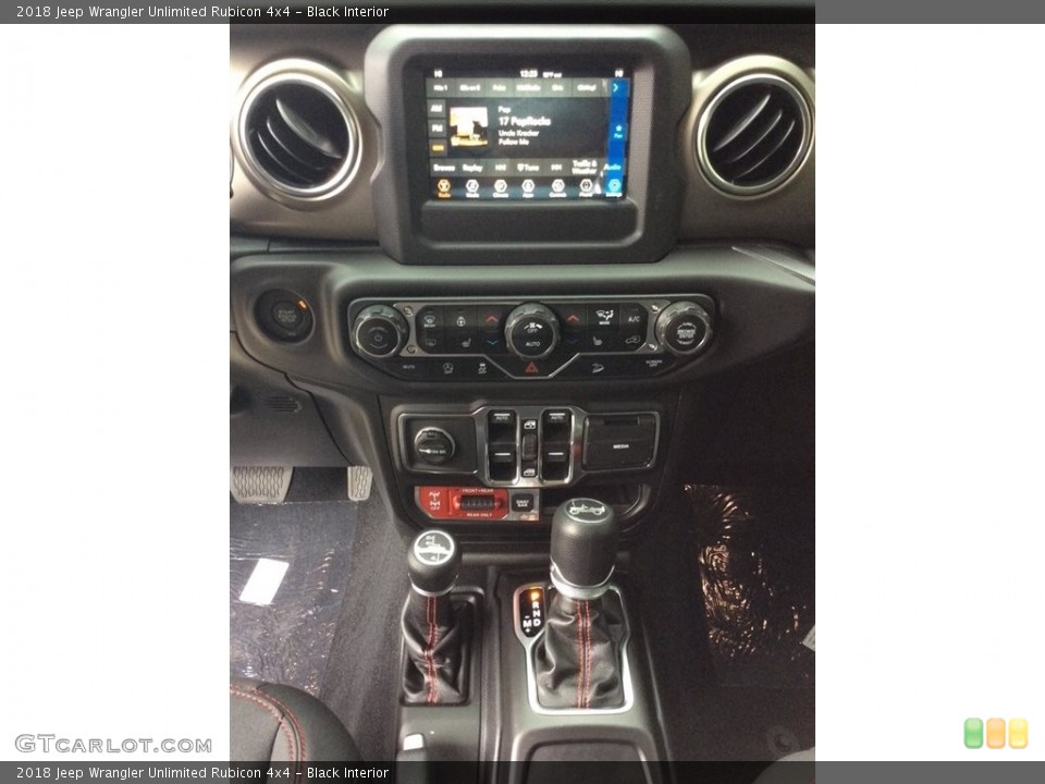 Black Interior Transmission for the 2018 Jeep Wrangler Unlimited Rubicon 4x4 #129880750