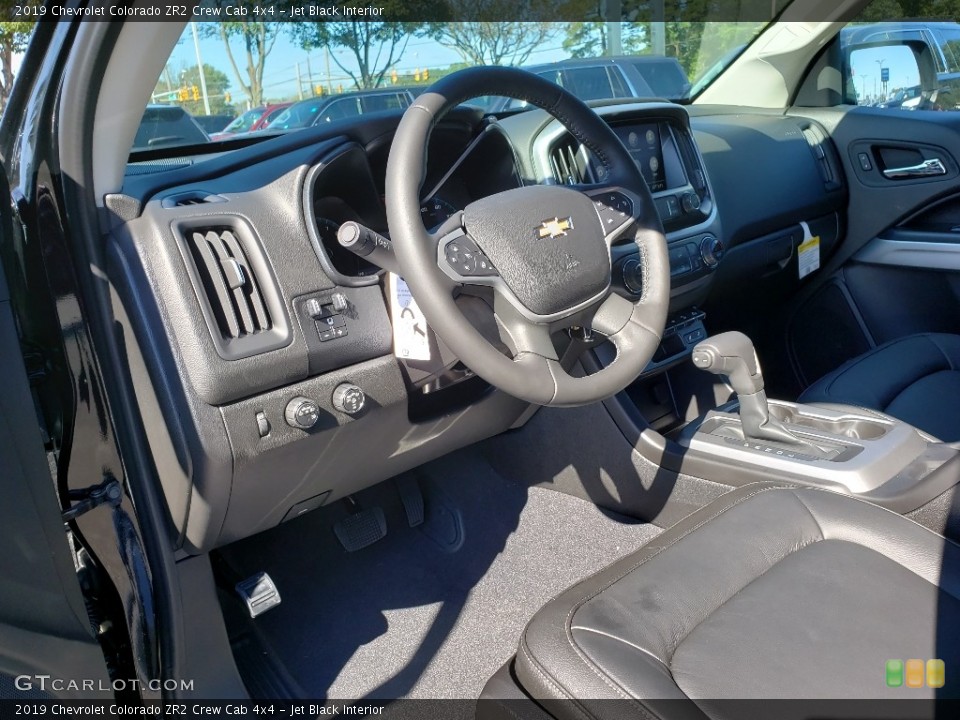 Jet Black Interior Front Seat for the 2019 Chevrolet Colorado ZR2 Crew Cab 4x4 #129882058