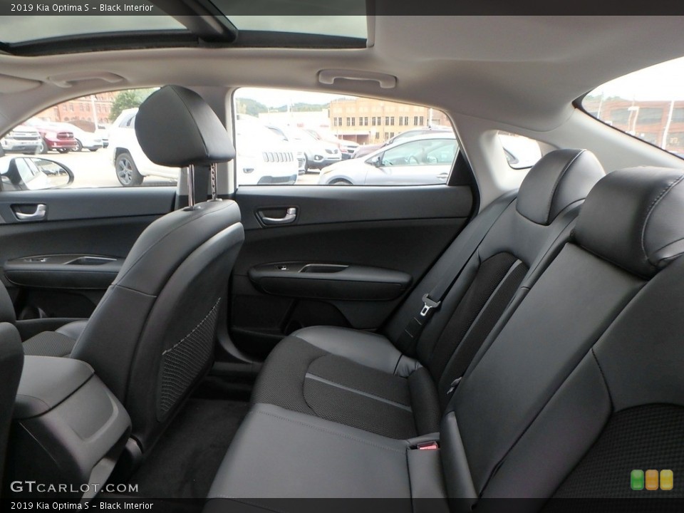 Black Interior Rear Seat for the 2019 Kia Optima S #129885445