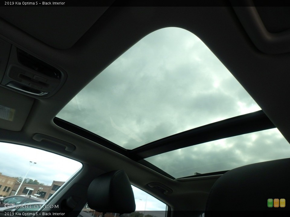 Black Interior Sunroof for the 2019 Kia Optima S #129885589