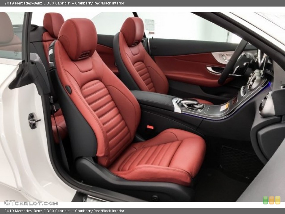 Cranberry Red/Black Interior Photo for the 2019 Mercedes-Benz C 300 Cabriolet #129887173