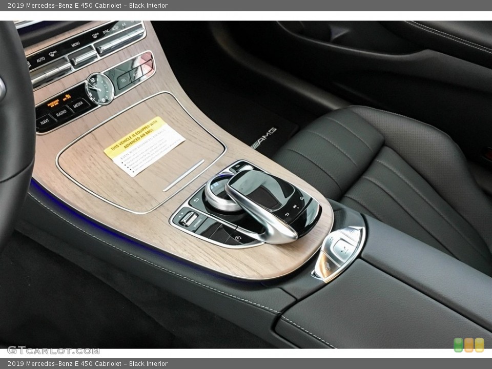 Black Interior Transmission for the 2019 Mercedes-Benz E 450 Cabriolet #129888775