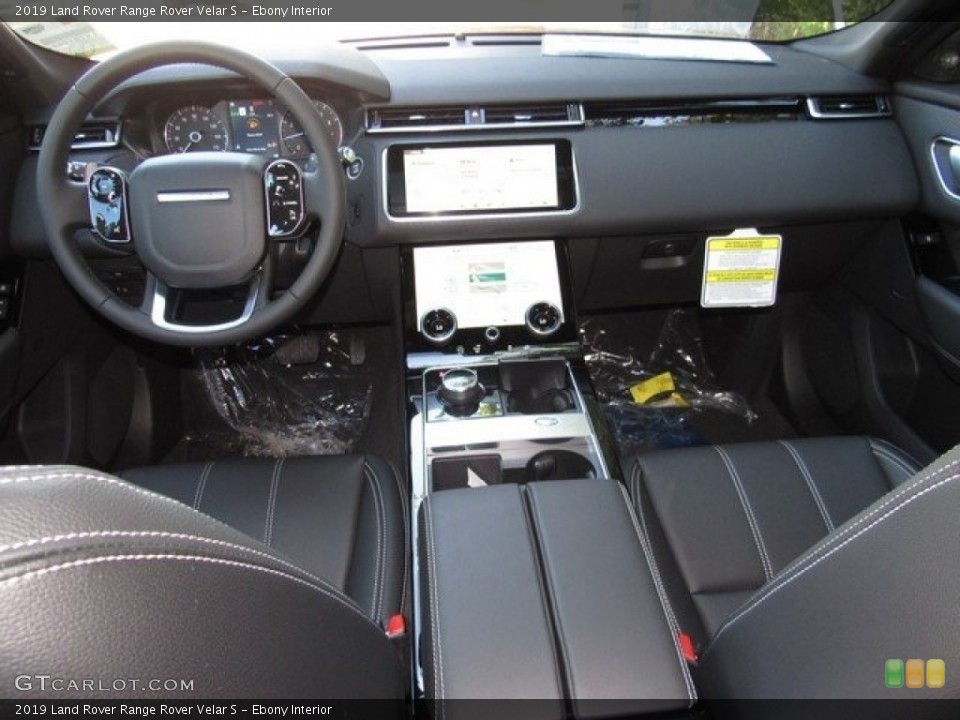 Ebony Interior Dashboard for the 2019 Land Rover Range Rover Velar S #129904869