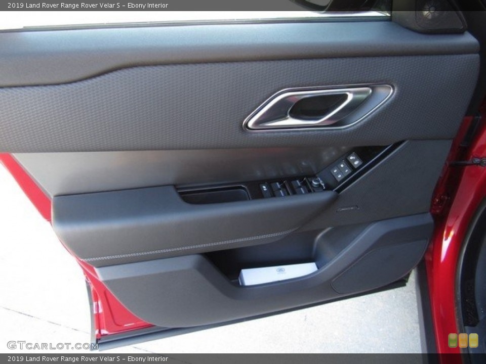 Ebony Interior Door Panel for the 2019 Land Rover Range Rover Velar S #129905310