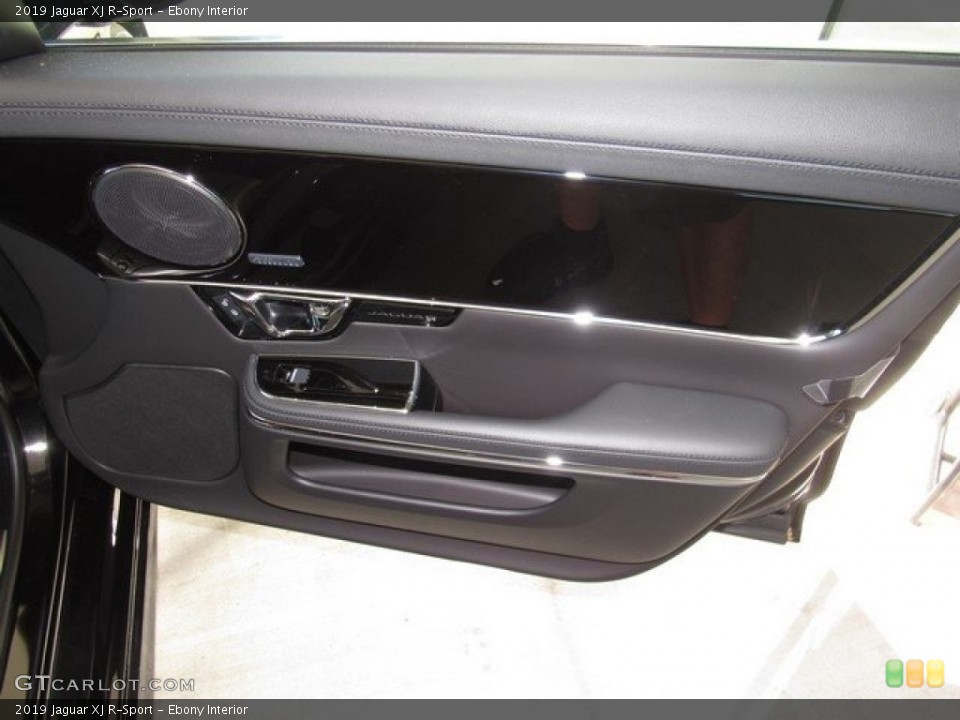 Ebony Interior Door Panel for the 2019 Jaguar XJ R-Sport #129906087