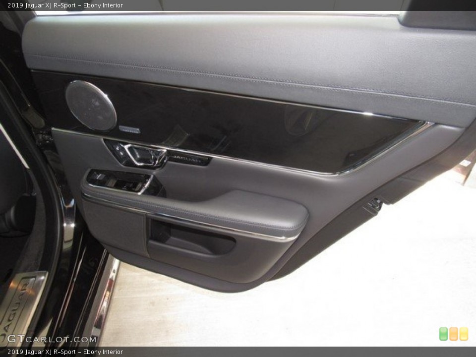 Ebony Interior Door Panel for the 2019 Jaguar XJ R-Sport #129906105