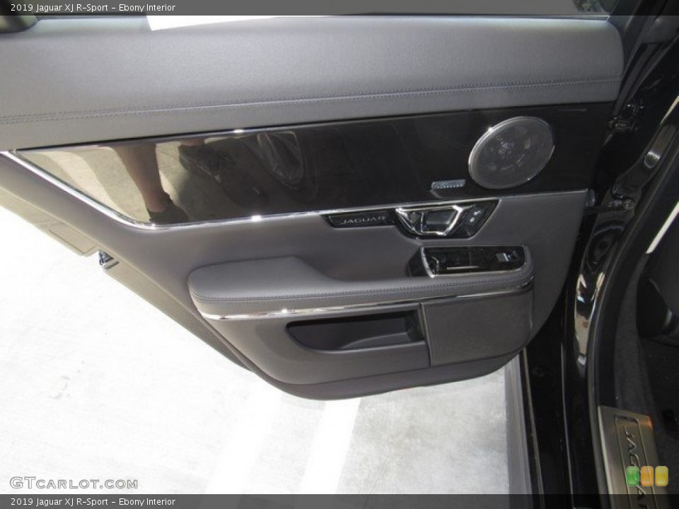 Ebony Interior Door Panel for the 2019 Jaguar XJ R-Sport #129906126