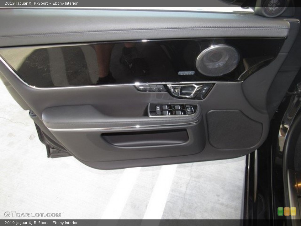 Ebony Interior Door Panel for the 2019 Jaguar XJ R-Sport #129906147