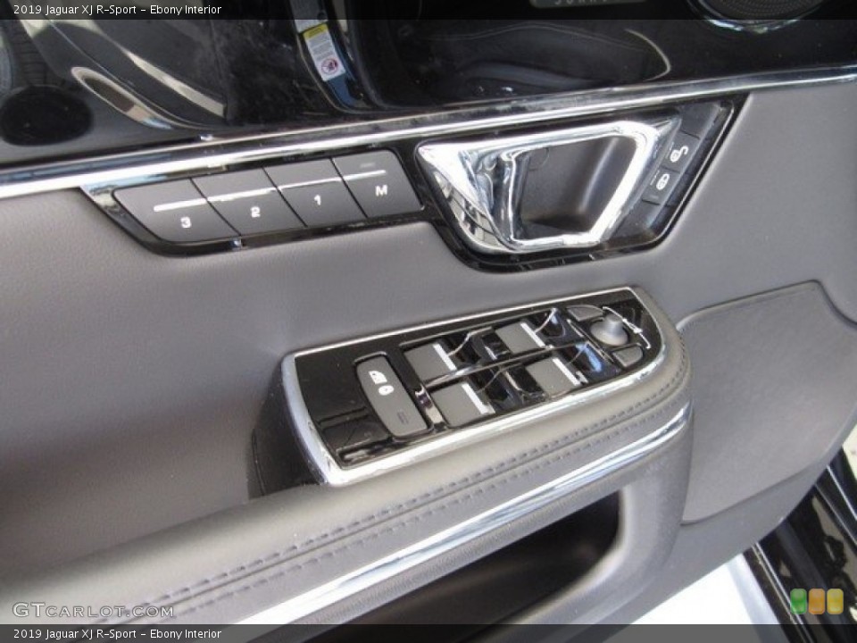 Ebony Interior Controls for the 2019 Jaguar XJ R-Sport #129906171