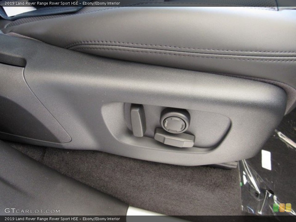 Ebony/Ebony Interior Controls for the 2019 Land Rover Range Rover Sport HSE #129906939
