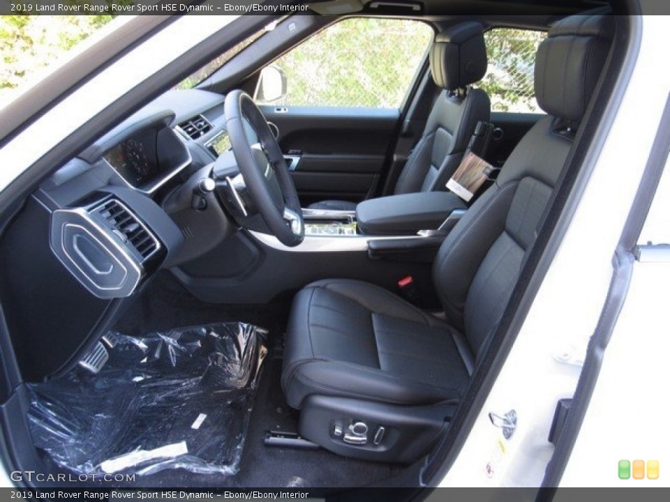 Ebony/Ebony Interior Photo for the 2019 Land Rover Range Rover Sport HSE Dynamic #129907971