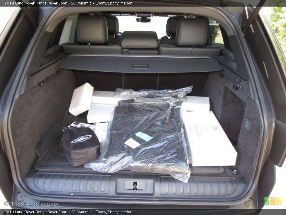 Ebony/Ebony Interior Trunk for the 2019 Land Rover Range Rover Sport HSE Dynamic #129908220