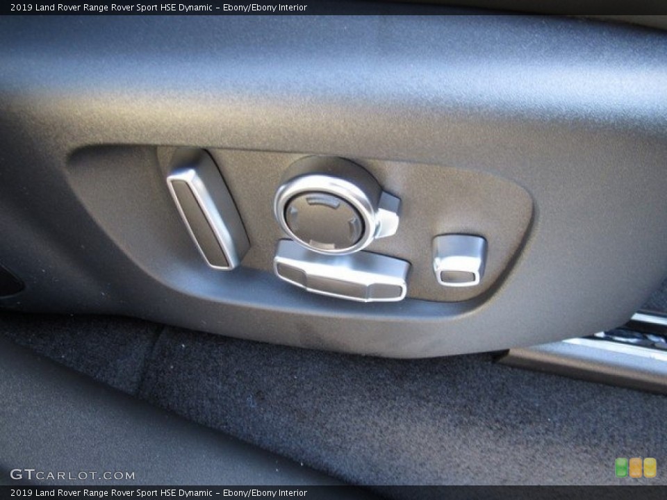Ebony/Ebony Interior Controls for the 2019 Land Rover Range Rover Sport HSE Dynamic #129908274