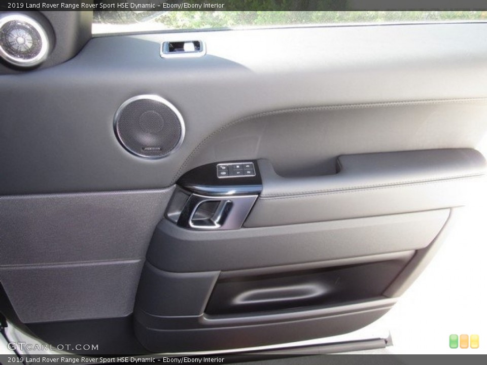 Ebony/Ebony Interior Door Panel for the 2019 Land Rover Range Rover Sport HSE Dynamic #129908292