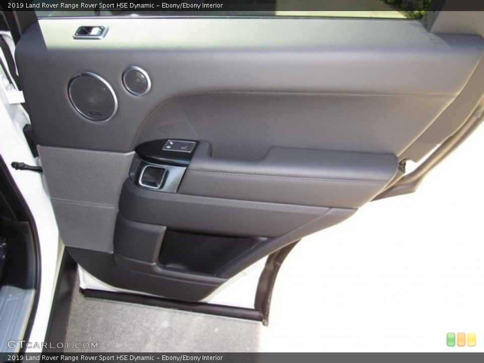Ebony/Ebony Interior Door Panel for the 2019 Land Rover Range Rover Sport HSE Dynamic #129908304