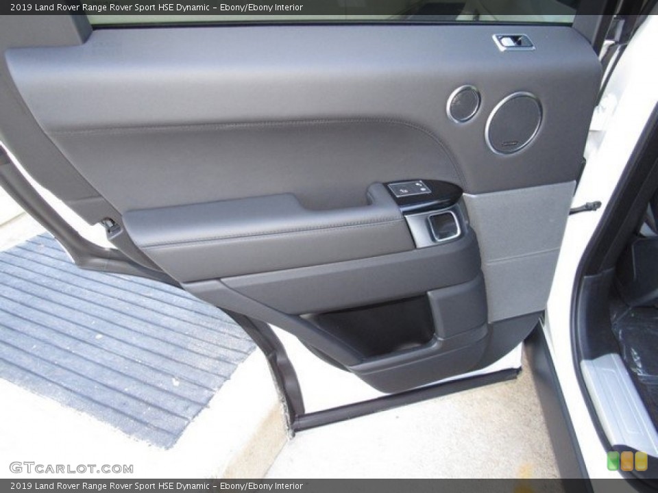 Ebony/Ebony Interior Door Panel for the 2019 Land Rover Range Rover Sport HSE Dynamic #129908325
