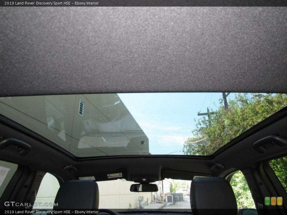 Ebony Interior Sunroof for the 2019 Land Rover Discovery Sport HSE #129908508