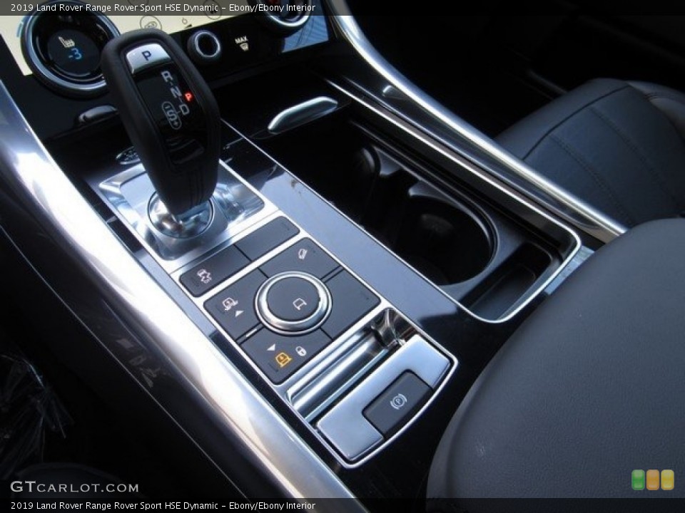 Ebony/Ebony Interior Transmission for the 2019 Land Rover Range Rover Sport HSE Dynamic #129908547