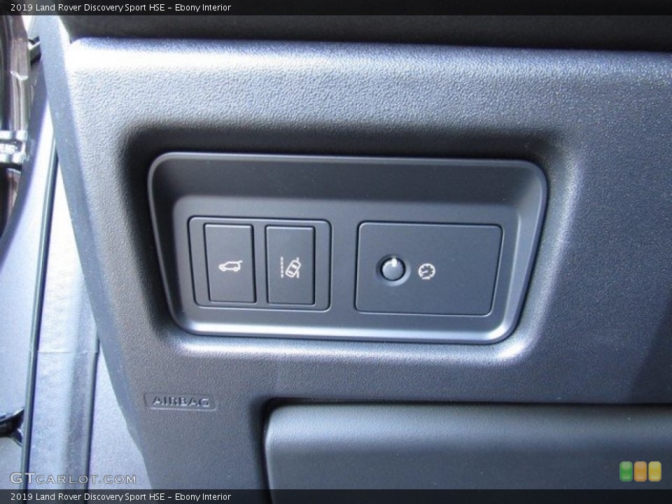 Ebony Interior Controls for the 2019 Land Rover Discovery Sport HSE #129908676