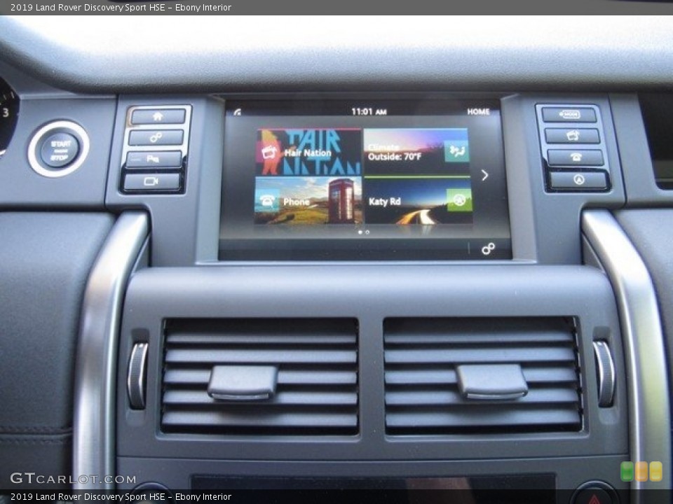 Ebony Interior Controls for the 2019 Land Rover Discovery Sport HSE #129908760