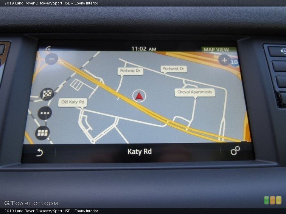 Ebony Interior Navigation for the 2019 Land Rover Discovery Sport HSE #129908778