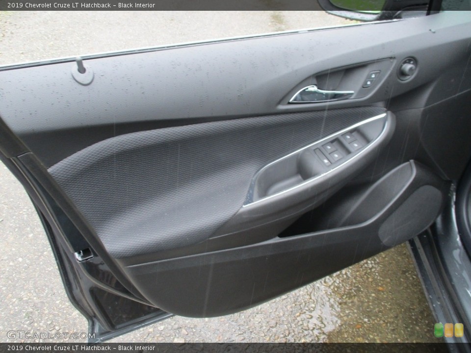 Black Interior Door Panel for the 2019 Chevrolet Cruze LT Hatchback #129920248