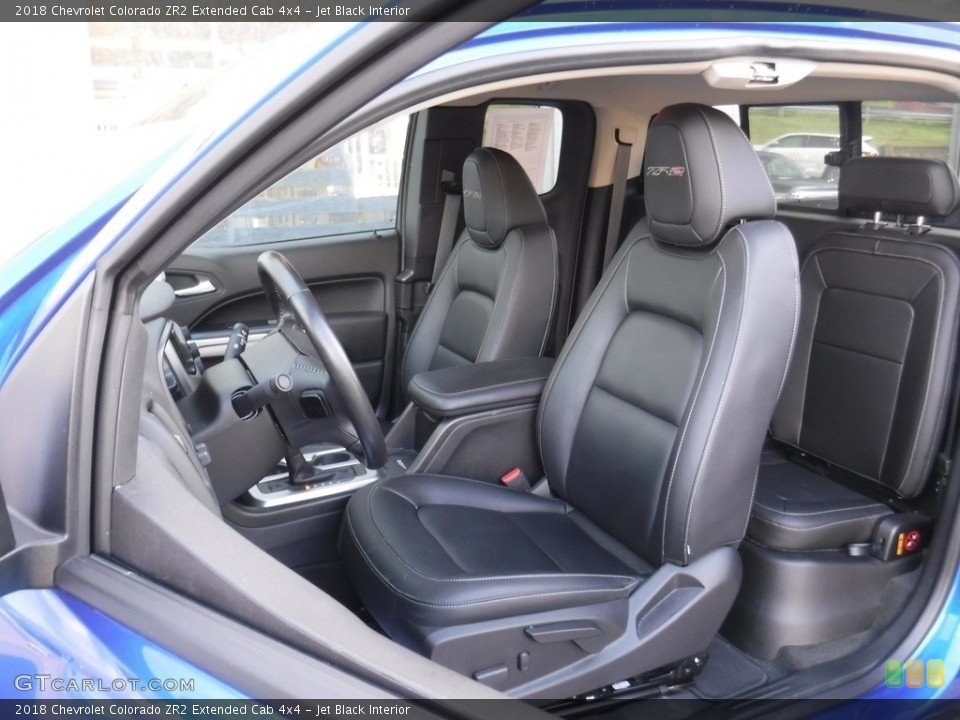 Jet Black Interior Photo for the 2018 Chevrolet Colorado ZR2 Extended Cab 4x4 #129927214