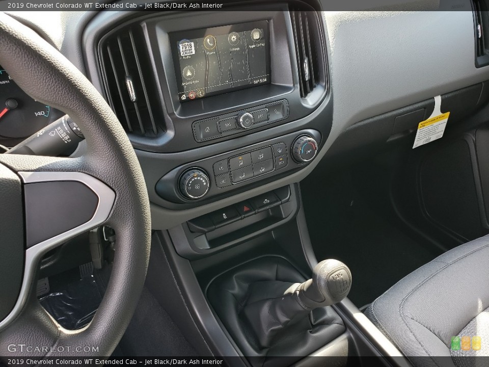Jet Black/Dark Ash Interior Controls for the 2019 Chevrolet Colorado WT Extended Cab #129927379