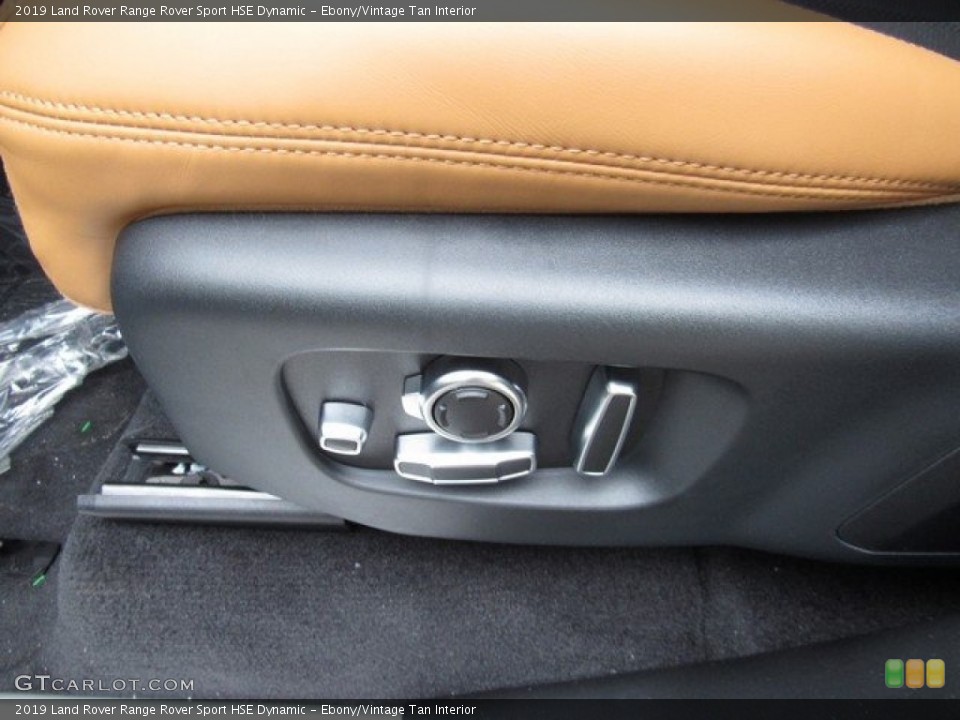 Ebony/Vintage Tan Interior Controls for the 2019 Land Rover Range Rover Sport HSE Dynamic #129929155