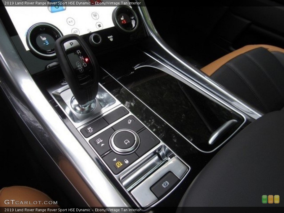 Ebony/Vintage Tan Interior Transmission for the 2019 Land Rover Range Rover Sport HSE Dynamic #129929341